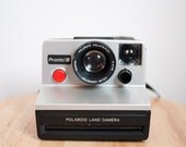 Vintage Metallic Grey Polaroid Pronto B Land Camera (Battery Tested)