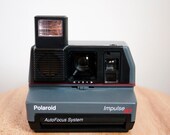 Vintage Grey Polaroid Impulse AF Instant Camera (Battery Tested)