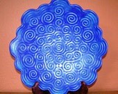 Large Coil Centerpiece / Shallow Bowl