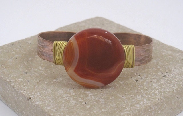 Copper Band with Mano Stone
