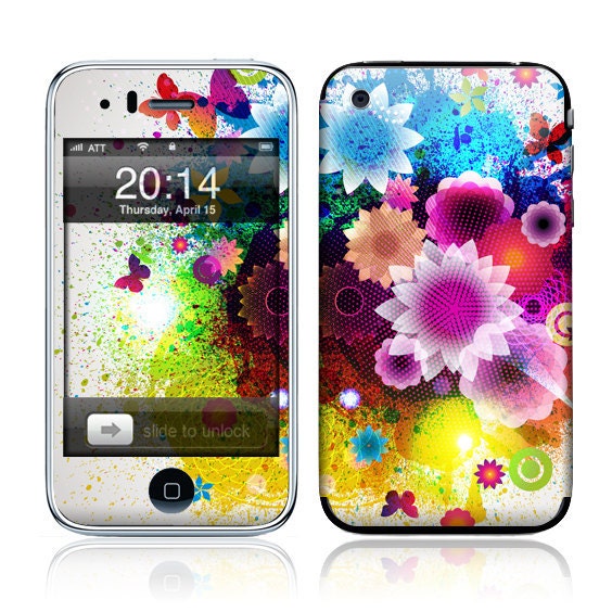 Apple iPhone 3G / 3GS Skin Cover  - Fantasy  Glossy Matte Leather option