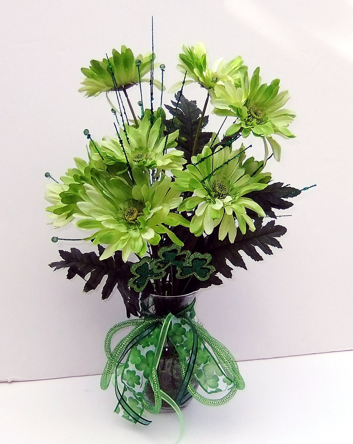 St. Patricks Day Flower Arrangement