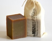 Smooth Shaving Soap - Organic Cold Process Soap - All Natural Handmade Soap - Bergamot Tarragon