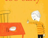 too salty art print
