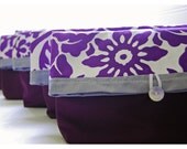 bags and purses: Bridesmaid Clutch Set 5 Purple Grey Wedding Party Design Your Own Red Blue Black Custom Pouch Make Up tagt team
