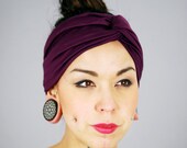 PLUM - Turban Twist HeadBand