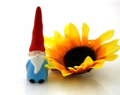 Miniature Ceramic gnome great for terrarium