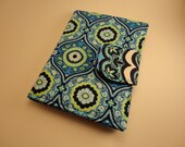 Kindle Cover, NEW Amy Butler Gypsy in Cobalt Kindle Cover, Kindle 4 Cover, Kindle Touch cover, Nook Cover, Kobo Cover, Sony Cover