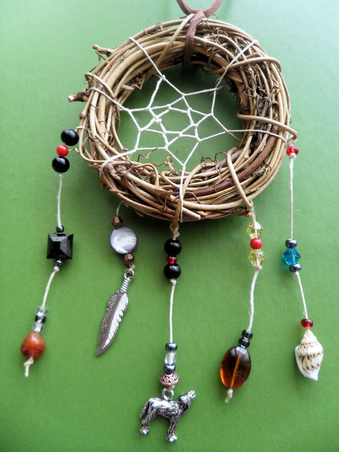 Twilight Dream Catcher - Jacob - Wolf - Bella