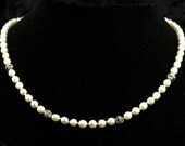 Freshwater Pearl Necklace - knotted strand