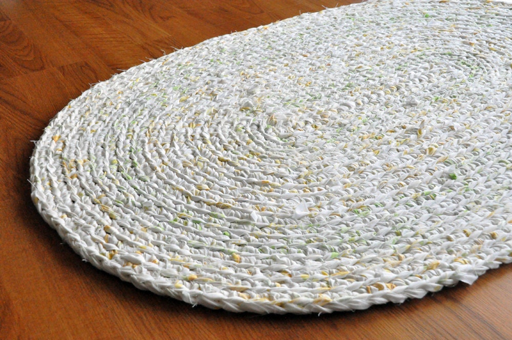 Oval Rag Rug - 2ft x 3ft