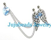 Angelic - Swarovski Crystal Double Piercing