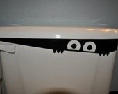 Toilet Monster Sticker