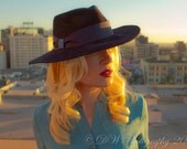 1940's Inspired Fur Felt Fedora