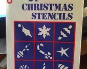 Vintage Christmas Stencils Set of 24