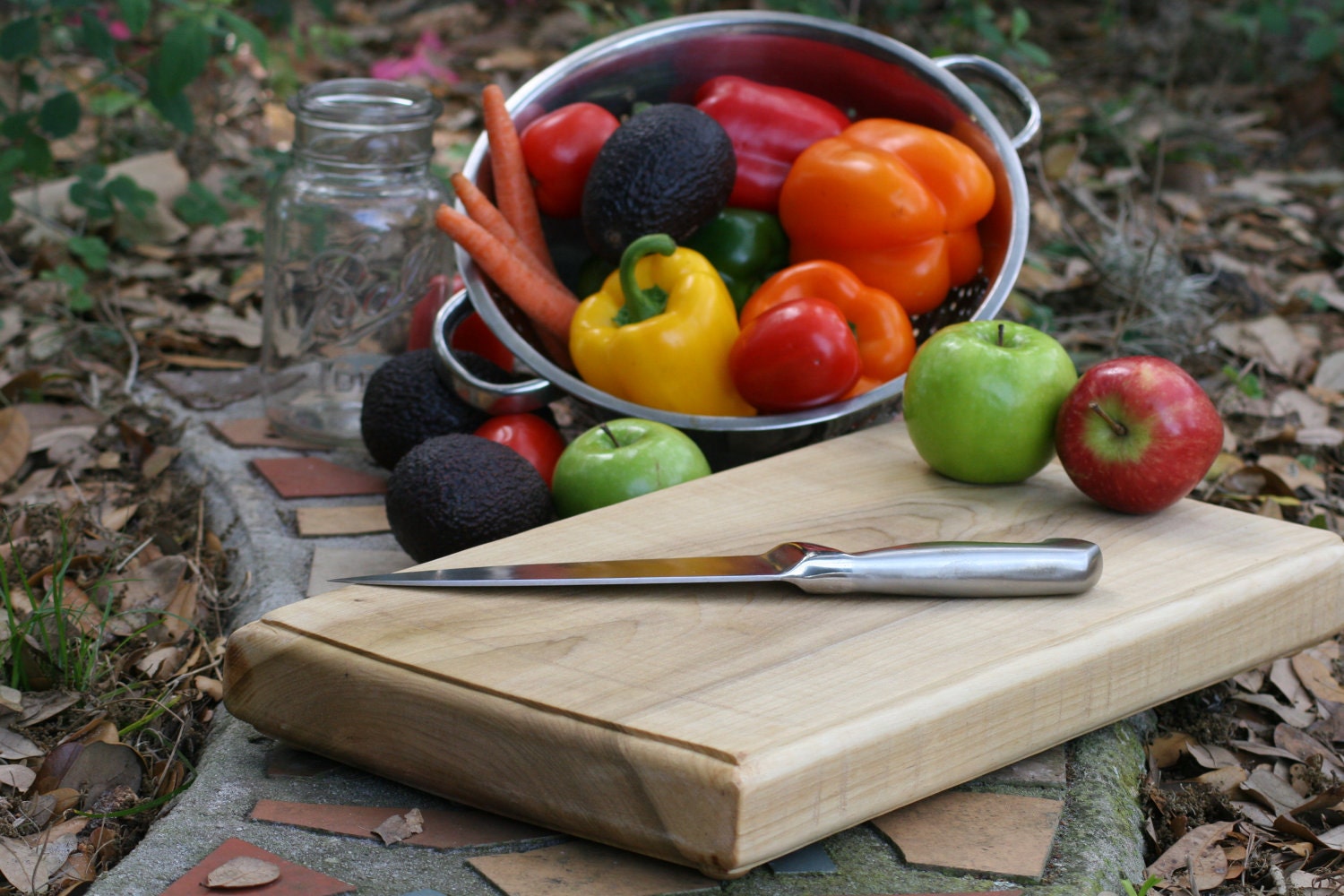 Kitchen Patio Grilling Chopping Block