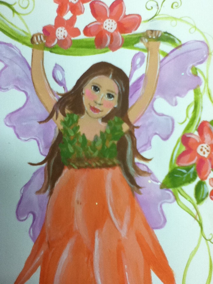 Sophia "In the Garden"Fairy Tank top with fairy dress