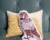Kestrel stuffie . organic - birdmafia
