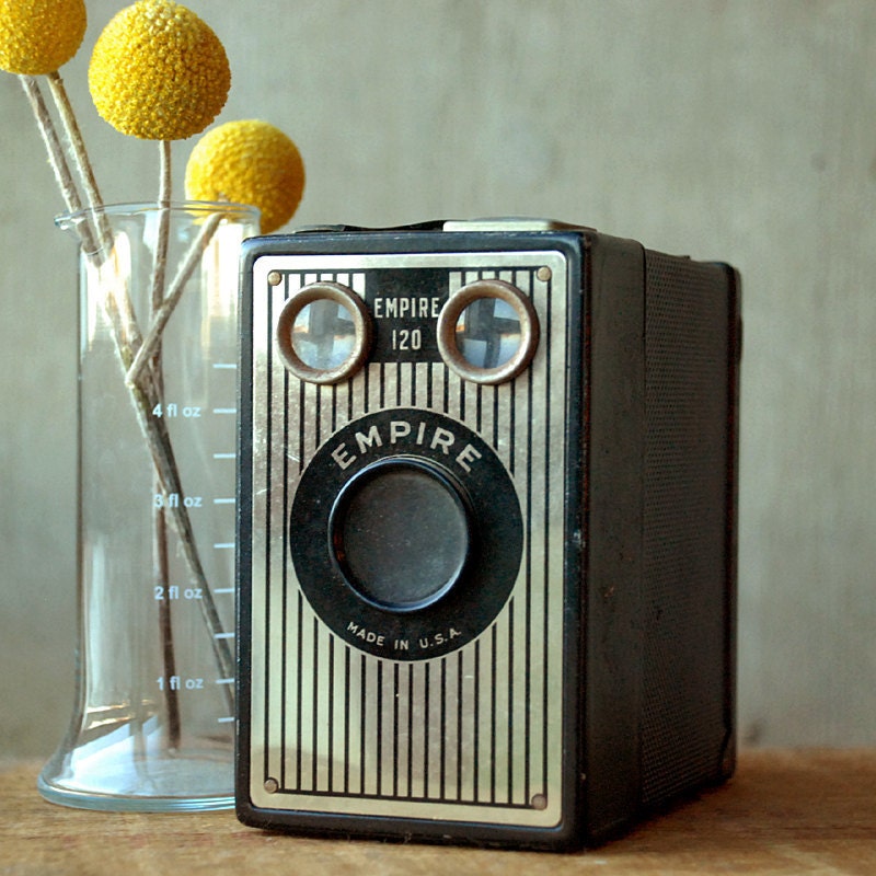 Vintage Camera Empire 120 Box Camera Made in U.S.A.