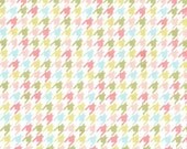 Happy Houndstooth in Multi, Bella Butterfly fabric, Patty Sloniger for Michael Miller, 1 yard