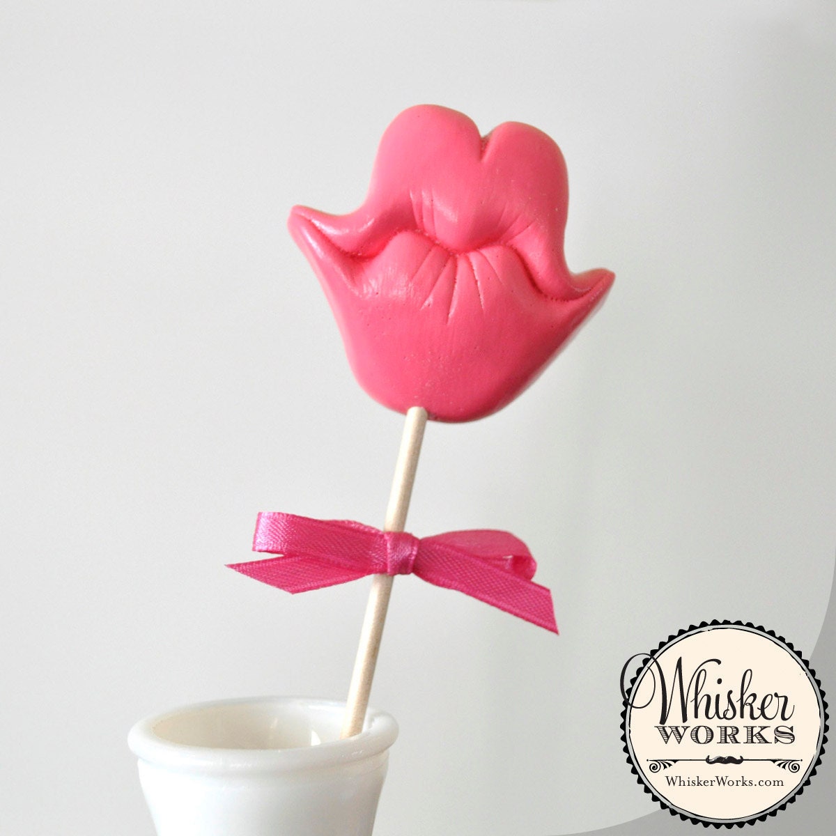 Puckered Lips on a Stick - The Flirt - Hot Pink Il_170x135