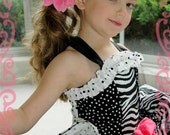 Pageant Animal Print Jungle zebra cheetah tiger custom 3/6m 9m 12m 18m 2T 3T 4 5 6 7 8 9 10 yrs