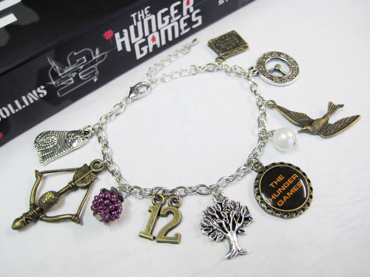 Hunger Games Charms Bracelet