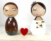 Custom Large Wedding Cake Topper Mini-Me