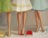 Library Ladies- Open Edition Print