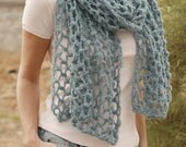crochet scarf Honeycomb ( 20% OFF)- made to order