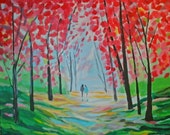 Springtime in the Park 16X20