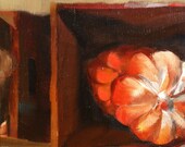 Leila's, 2nd week of March, 2 of 3, 2012, oil on wood, 19x19 cm