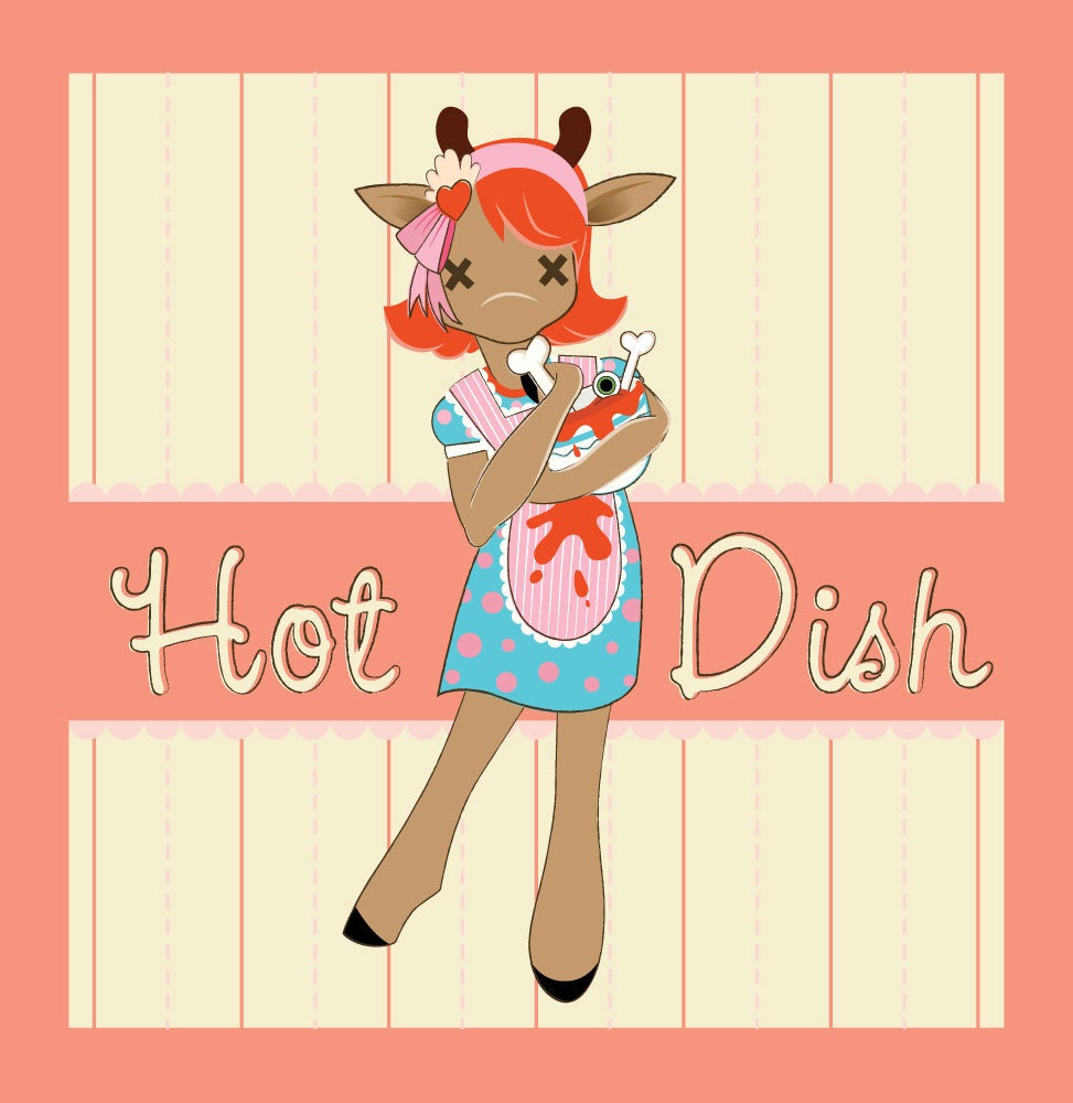 Hot Dish Potholder & Dishtowel Set