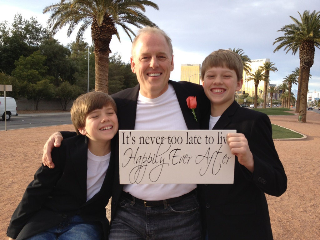 Wedding Signs, Photo Prop Happily Ever After   white Single Sided Wooden Board Great for Weddings