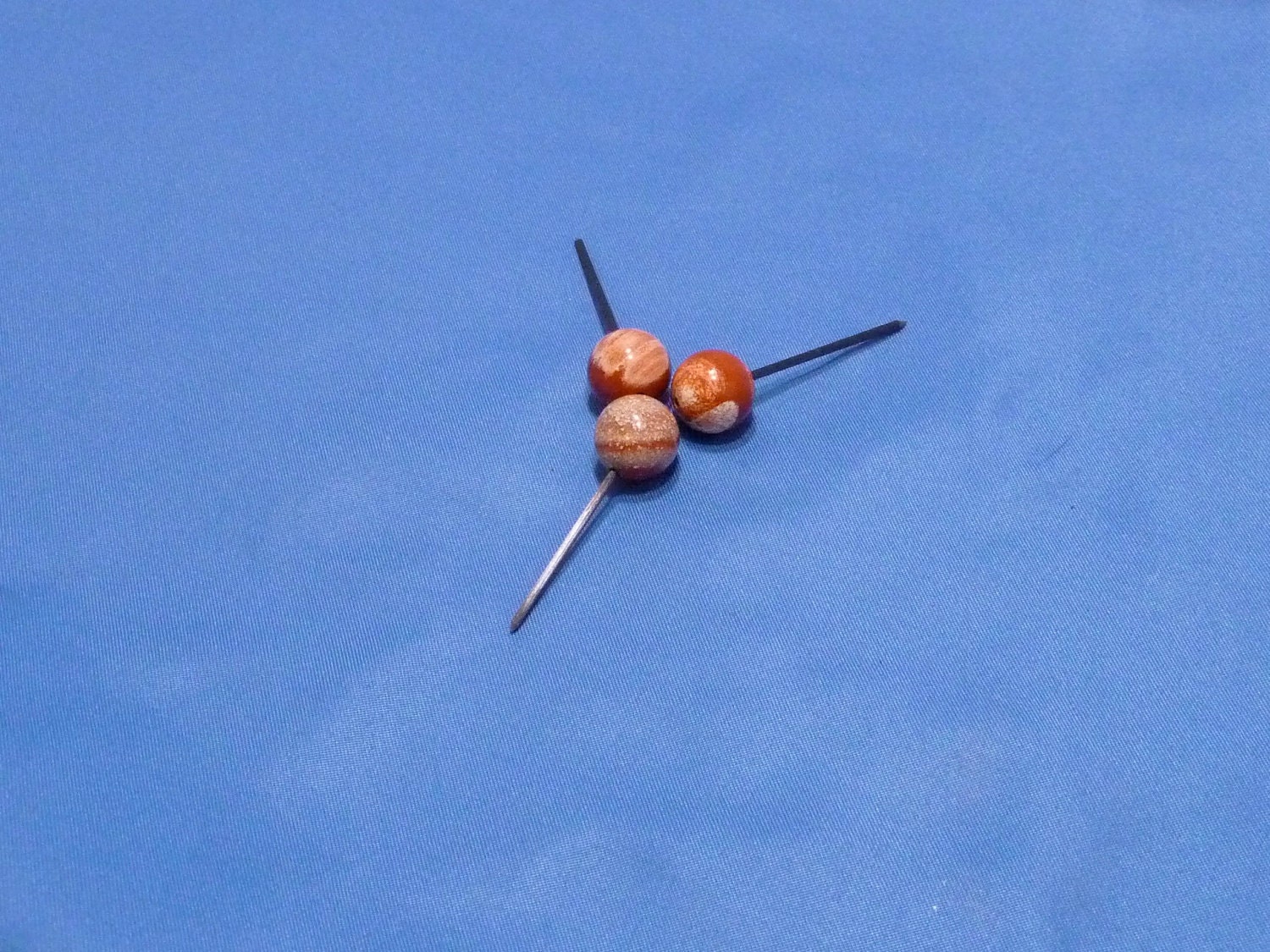 Small Red Picture Jasper spheres (light weight)