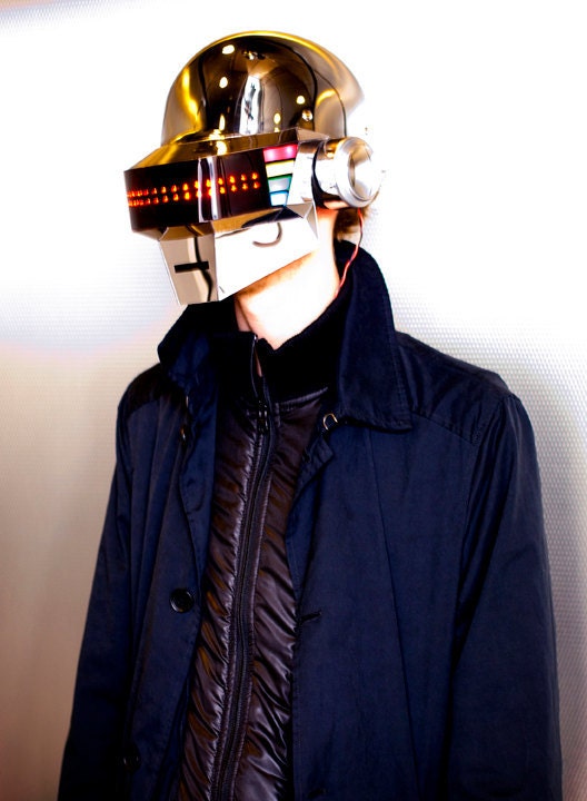 Custom LED Daft Punk Helmet lighting services