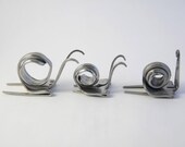 Set of 3 Bended Fork Snails
