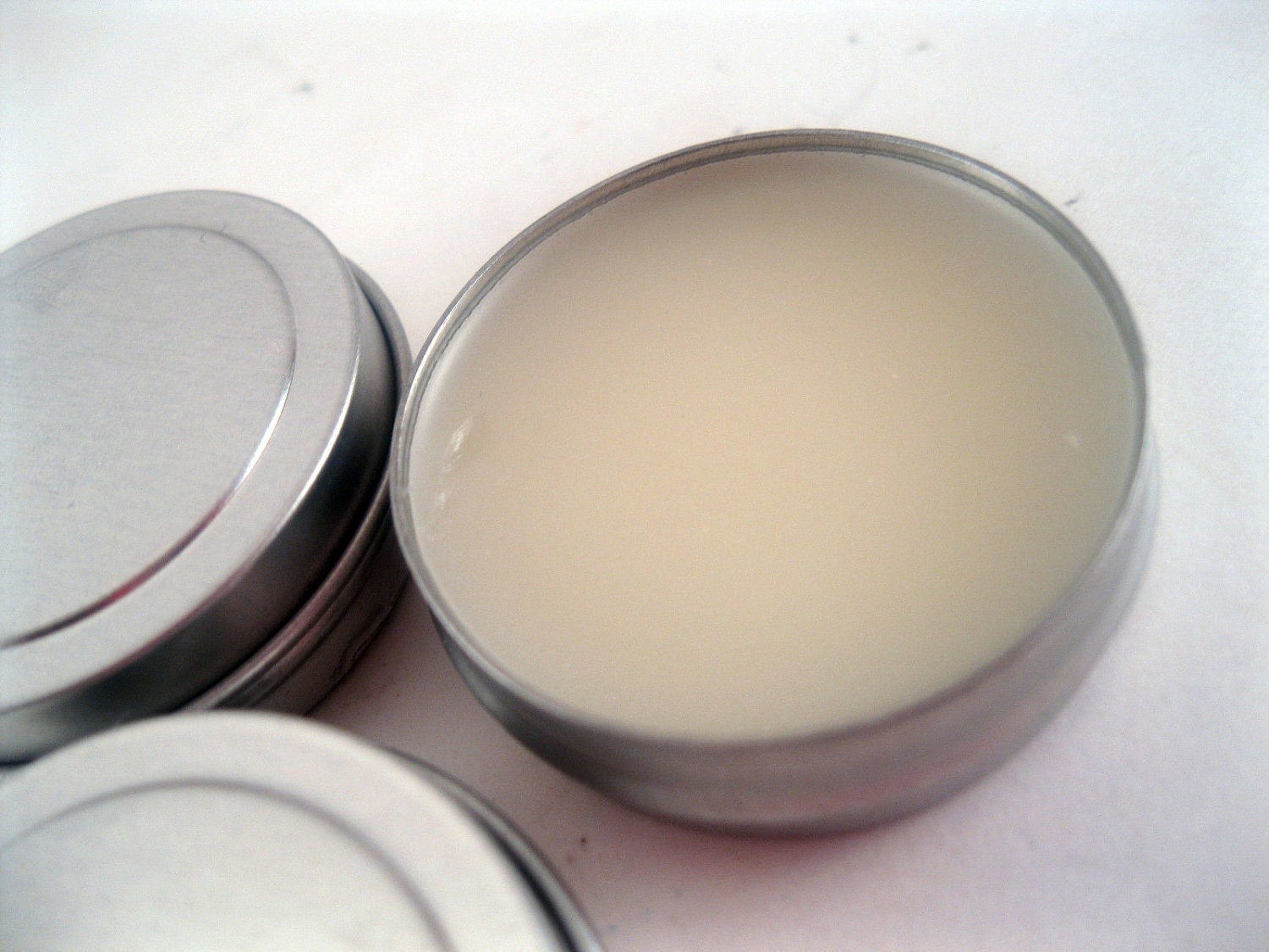 SAMPLE - Natural Deodorant - Jasmine Vanilla Women's Deodorant .5 oz tin Travel Size