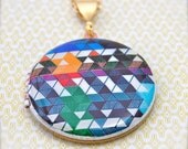 The Color Study III Locket - Vintage - Verabel and Fox