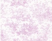 Pink Toile Edible Frosting Sheet   Cookie, Cupcake, Cookie Toppers x 20 (1 sheet)