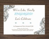 Pulp Wedding - Engagement Party Invitation