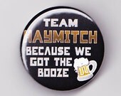 Hunger Games pin - Team Haymitch button