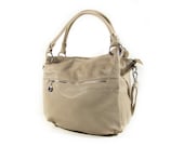 vegan leather purse handbag cream -.- the Hiva -.- 25% launch discount - TRACCEbags