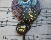 Steampunk Necklace - No Time