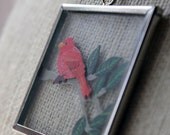Red Bird Necklace