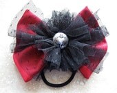 Lolita  School Academy:  Hair Tie Red & Black