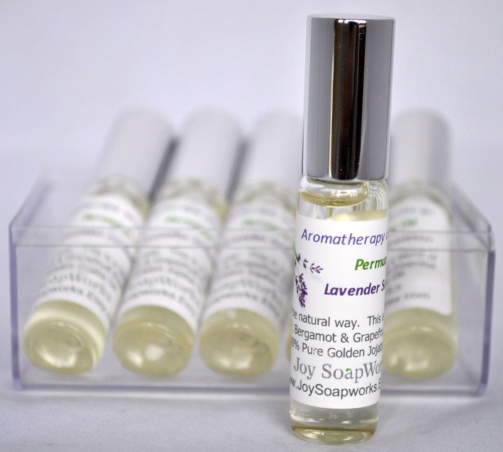 Aromatherapy On-The-Go, Perfume Oil, Lavender Sensation, 5 ml Roll-On Bottle