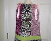 Pillowcase Dress, Girls, Aminal Prints, Hot Pink, 4T