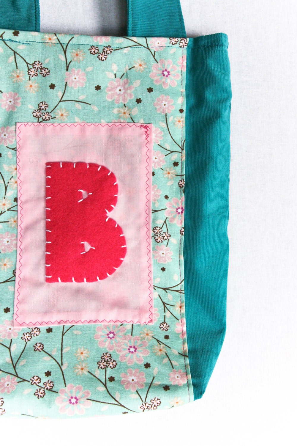 Personalized Handbag for Kids with Pink Cherry Blossom Il_170x135