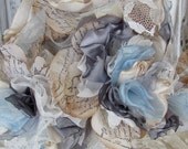 Wedding Bouquet Fabric Flowers Custom Order any color